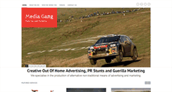 Desktop Screenshot of mediagang.co.uk